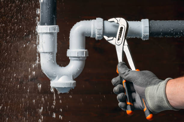 Professional Drain Cleaning technician working in Cheriton, VA